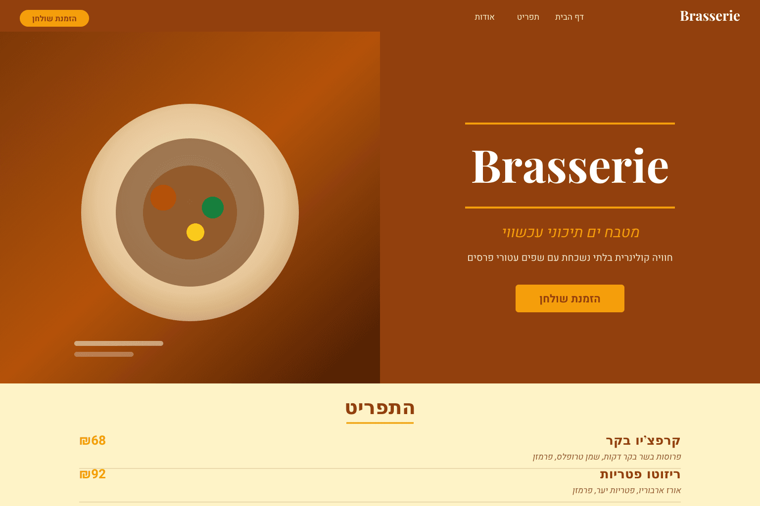 תצוגה — מסעדה ובית קפה